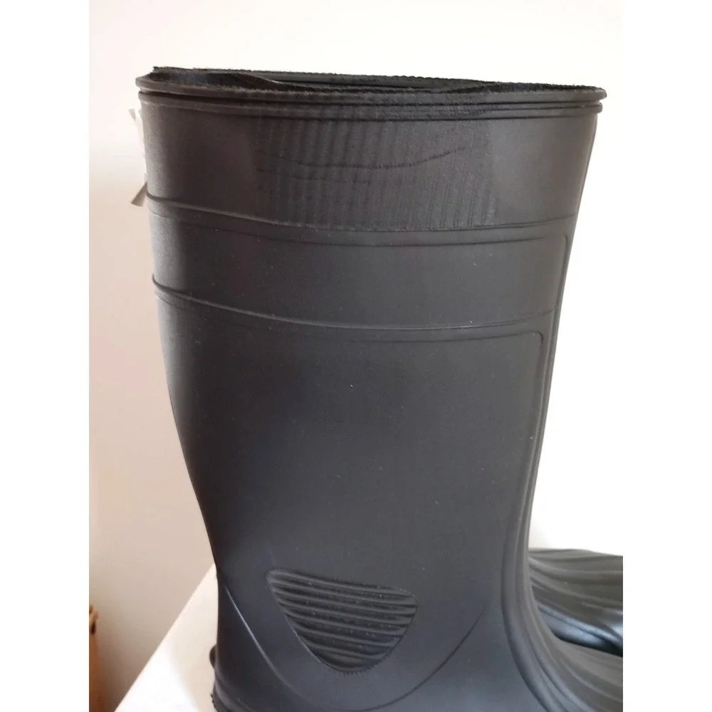 NWT Tingley Poultry Tuff ST Men's 15 Black Waterproof Safety Work Boots 70651‑15
